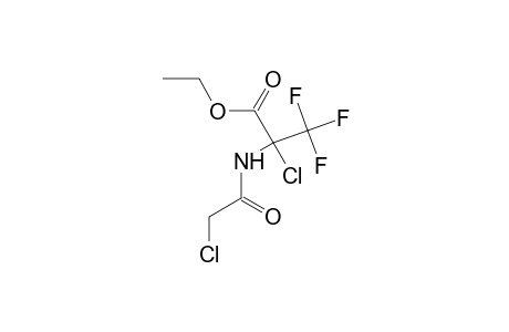 Ethyl 2-chloro-2-(2-chloroacetamido)-3,3,3-trifluoropropionate