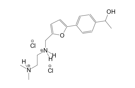 1,2-ethanediaminium, N~1~-[[5-[4-(1-hydroxyethyl)phenyl]-2-furanyl]methyl]-N~2~,N~2~-dimethyl-, dichloride