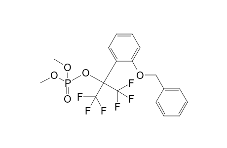2-(2-Benzyloxyphenyl)-1,1,1,3,3,3-hexafluoro-2-propyl dimethyl phosphoate