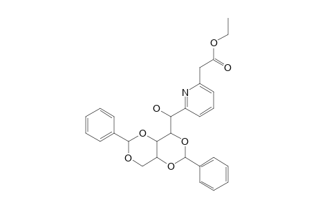 D-ALLO-2-(2,4:3,5-DI-O-BENZYLDINENEPENTITOL-1-YL)-6-ETHOXYCARBONYLMETHYLPYRIDINE