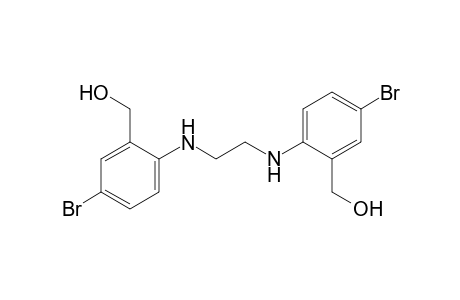 Benzenemethanol, 2,2'-(1,2-ethanediyldiimino)bis[5-bromo-