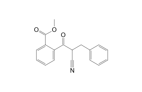 2-(Methoxycarbonyl)-.alpha.-benzoyl-dihydrocinnamyl-nitrile