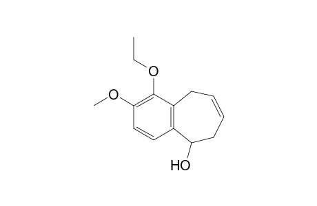 6,9-Dihydro-1-ethoxy-2-methoxy-5H-benzocyclohepten-5-ol
