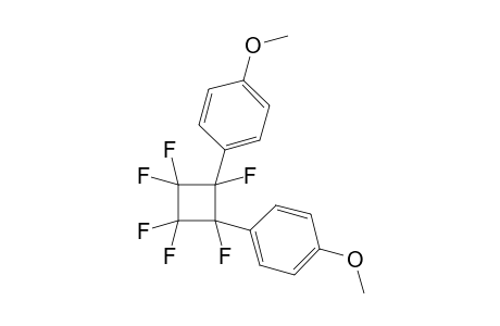 1,2-Di(p-methoxyphenyl)-hexafluorocyclobutane