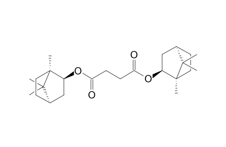 [1.alpha.,2.beta.(1R*,2S*,4S*),4.alpha.]- butanedioic acid, bis (1,7,7-trimethyl-bicyclo [2.2.1]hept-2-yl) ester