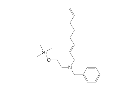 Trimethylsilyl ether of N-benzyl-N-(2,7-octadienyl)-2-aminoethanol