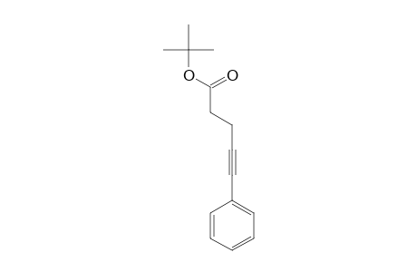 5-Phenyl-pent-4-ynoic acid - t-butyl ester