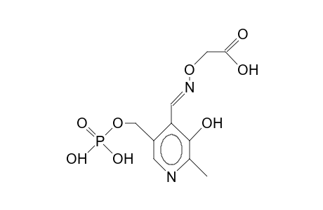 Pyridoxal-5'-phosphate amino-oxy-acetate oxime