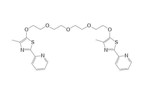 1,13-bis[2'-(2"-Pyridyl)-4'-methylthiazole]tetraethylene glycol