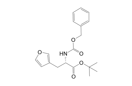 t-Butyl (S)-2-[(benzyloxy)carbonylamino]-3-(furan-3'-yl)propanoate