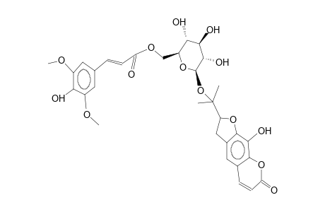 (5-METHOXY)-6'-O-trans-FERULOLYLISORUTARIN