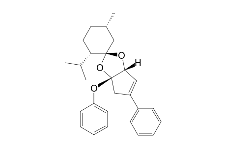 (1S,2S,3'aS,5S,6'aR)-3'a,6'a-Dihydro-2-isopropyl-5-methyl-3'a-phenoxy-5'-phenylspiro[cyclohexane-1,2'-[4H]cyclopenta[1,3]dioxole]