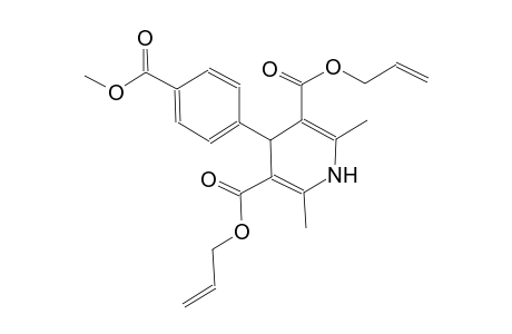 3,5-pyridinedicarboxylic acid, 1,4-dihydro-4-[4-(methoxycarbonyl)phenyl]-2,6-dimethyl-, di(2-propenyl) ester