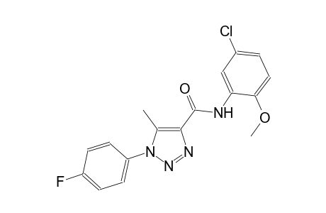 1H-1,2,3-triazole-4-carboxamide, N-(5-chloro-2-methoxyphenyl)-1-(4-fluorophenyl)-5-methyl-