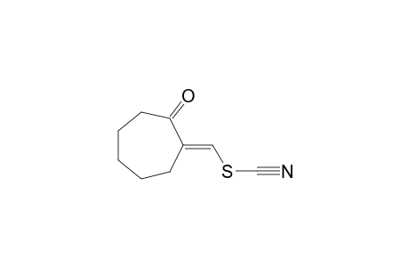 Thiocyanic acid, (2-oxocycloheptylidene)methyl ester