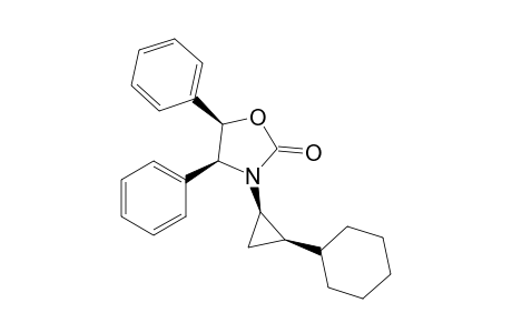 (+-)-(4S,5R)-3-[(1R,2R)-2-Cyclohexylcyclopropyl]-4,5-diphenyloxazolidin-2-one