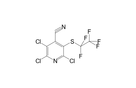 2,3,6-Trichloro-4-cyano-5-pentafluoroethylthiopyridine
