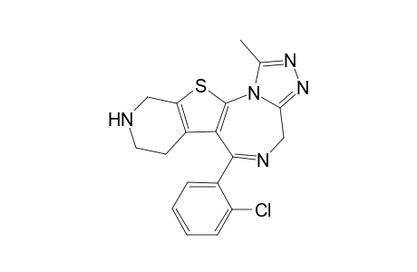 NHPTT derivative of 6-(2'-chlorophenyl)-1-methyl-7,8,9,10-tetrahydro-4H-pyrido[4',3'-4,5]thieno[3,2-f]-(1,2,4)-triazolo[4,3-a](1,4)diazepine