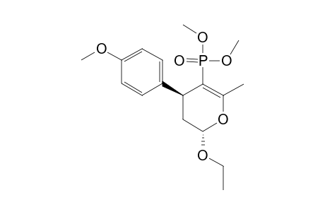 5-(DIMETHOXYPHOSPHORYL)-2-ETHOXY-3,4-DIHYDRO-4-(4-METHOXYPHENYL)-6-METHYL-2H-PYRAN;TRANS-ISOMER