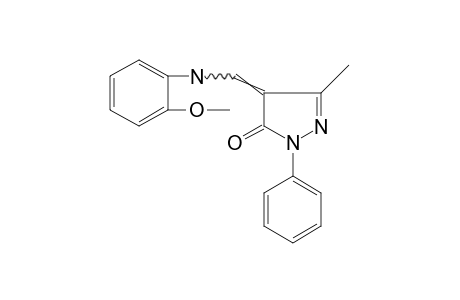 4-[(o-ANISIDINO)METHYLENE]-3-METHYL-1-PHENYL-2-PYRAZOLIN-5-ONE