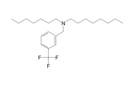 3-Trifluoromethylbenzylamine, N-heptyl-N-octyl-