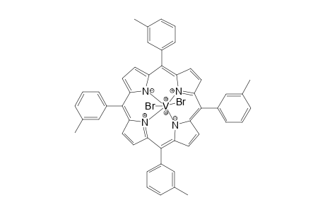 Vanadium, dibromo[5,10,15,20-tetrakis(3-methylphenyl)-21H,23H-porphinato(2-)-N21,N22,N23,N24]-, (OC-6-12)-