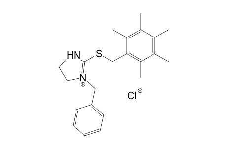 1-benzyl-2-[(2,3,4,5,6-pentamethyl)benzyl)thio]imidazolium chloride