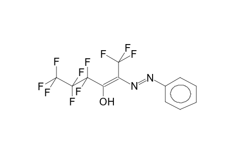 2-PHENYLAZO-3-HYDROXYDECAFLUOROHEXENE-2