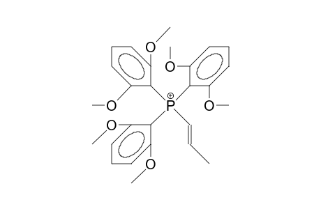 Tris(2,6-dimethoxy-phenyl)-propenyl-phosphonium cation