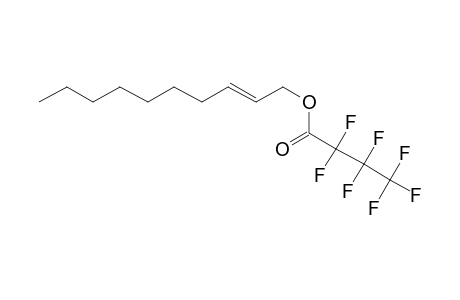 Trans-2-decen-1-ol, heptafluorobutyrate