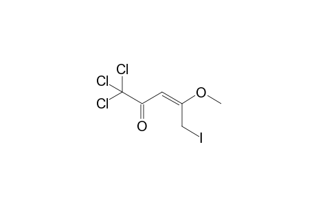 (E)-1,1,1-trichloro-5-iodo-4-methoxypent-3-en-2-one