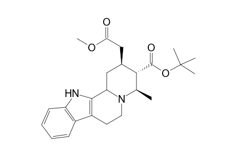 18-Norcorynan-17,19-dioic acid, 21-methyl-, 19-(1,1-dimethylethyl) 17-methyl ester, (21.beta.)-(.+-.)-