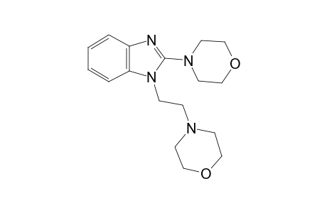 1H-1,3-Benzimidazole, 2-(4-morpholinyl)-1-[2-(4-morpholinyl)ethyl]-