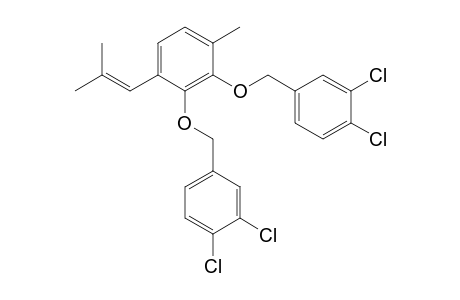 2,3-Bis(3,4-dichlorobenzyloxy)-4-(2-methylpropenyl)toluene