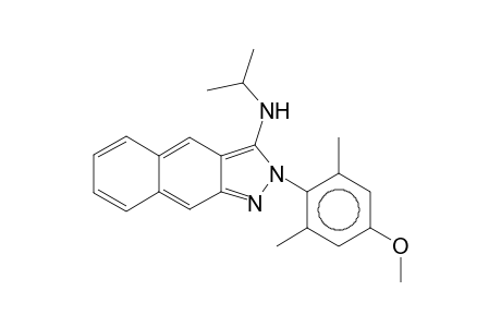 Isopropyl-[2-(4-methoxy-2,6-dimethyl-phenyl)-2H-benzo[f]indazol-3-yl]-amine