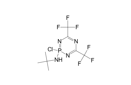 2-(tert-butylamino)-2-chloro-4,6-bis(trifluoromethyl)-1,3,5,2.lambda.(5)-triazaphosphinine