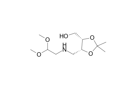 (4S,5R)-{5-[(2,2-Dimethoxyethylamino)methyl]-2,2-dimethyl[1,3]dioxolan-4-yl}methanol