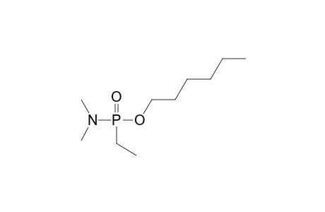 Hexyl P-ethyl-N,N-dimethylphosphonamidate