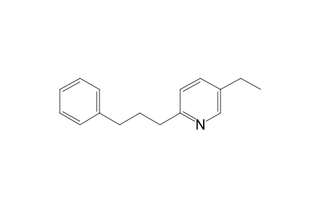 5-Ethyl-2-(3-phenylpropyl)pyridine