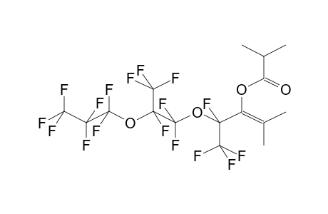1-(PERFLUORO-1,4-DIMETHYL-2,5-DIOXAOCTYL)-2-METHYLPROP-1-EN-1-YLISOBUTANOATE