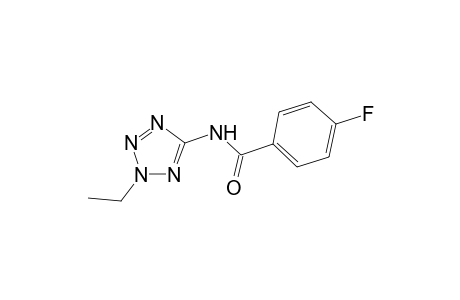 Benzamide, N-(2-ethyl-2H-1,2,3,4-tetrazol-5-yl)-4-fluoro-