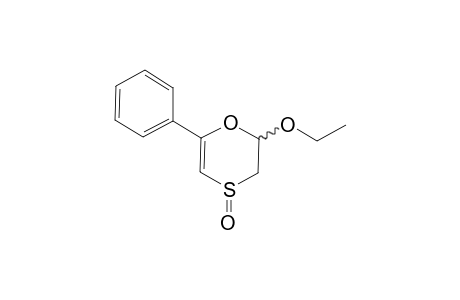 2-Ethoxy-6-phenyl-2,3-dihydro-1,4-oxathiin S-oxide