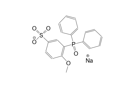 sodium 3-(diphenylphosphoryl)-4-methoxybenzenesulfonate