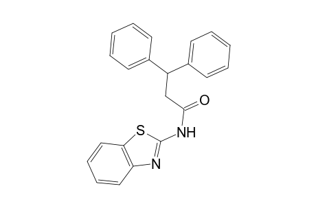 N-(1,3-Benzothiazol-2-yl)-3,3-diphenylpropanamide