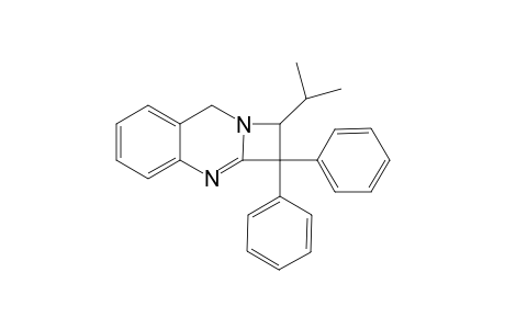 1-isopropyl-2,2-diphenyl-1,8-dihydroazeto[2,1-b]quinazoline