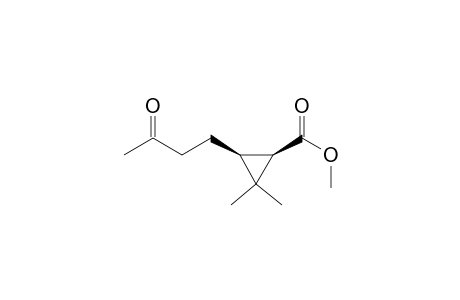 Cyclopropanecarboxylic acid, 2,2-dimethyl-3-(3-oxobutyl)-, methyl ester, (1R-cis)-