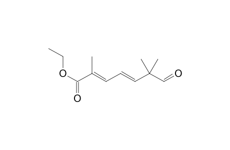 (3E,5E)-6-Ethoxycarbonyl-2,2-dimethylhepta-3,5-dienal