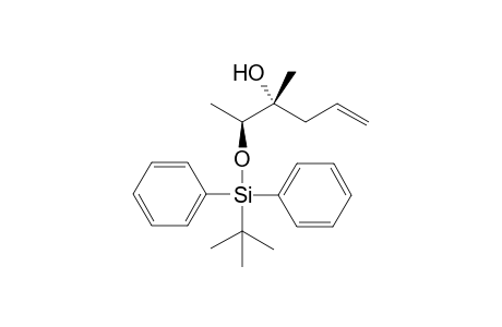 2-(tert-butyldiphenylsilyloxy)-3-methylhex-5-en-3-ol