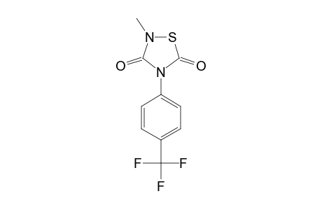 2-METHYL-4-(4-TRIFLUOROMETHYLPHENYL)-1,2,4-THIADIAZOLIDINE-3,5-DIONE