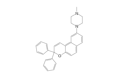 9-(N-METHYLPIPERAZINE)-3,3-DIPHENYL-3H-NAPHTHO-[2,1-B]-PYRAN